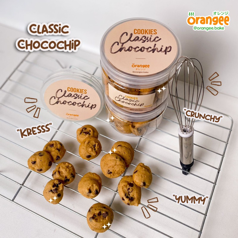 

crunchy cookies classic chocochip