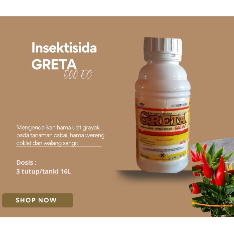 Insektisida Greta 500 EC 250 ml Cap Kapal Terbang