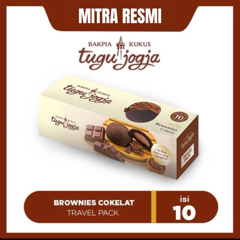 

Bakpia Kukus Tugu Jogja Brownies cokelat - Travel pack