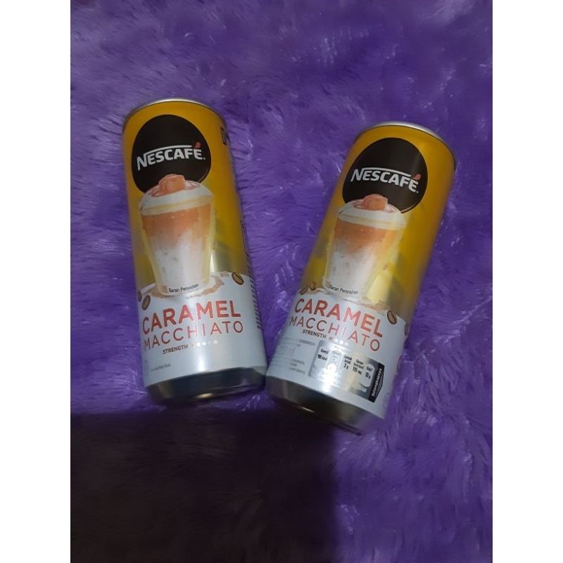 

Nescafe kopi kaleng 220ml Caramel Machiato