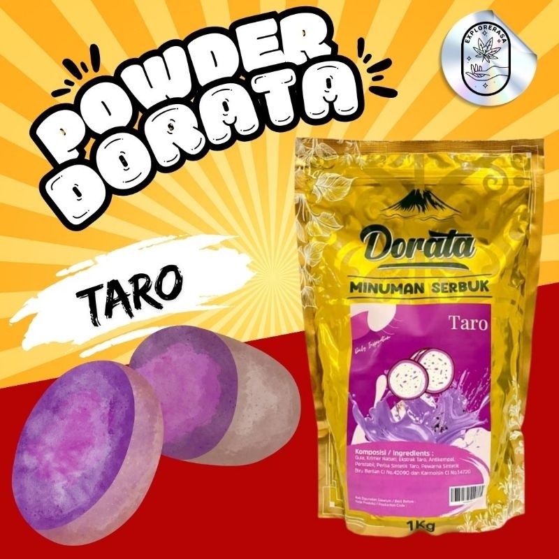 

Dorata powder varian rasa taro isi 1kg