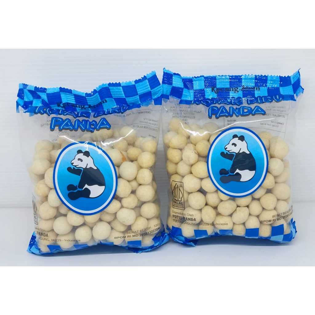 

Kacang Cap Panda/Kacang Atom Kotak Biru Panda Kemasan 120Gr - Renyah dan Gurih