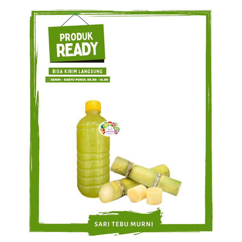 

Sari Tebu Murni / Minuman Segar Ready On Mallahrizwa