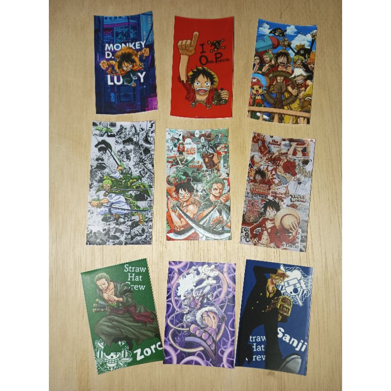 

STIKER ONE PIECE 9 PCS ANTI AIR LAMINASI DOFF