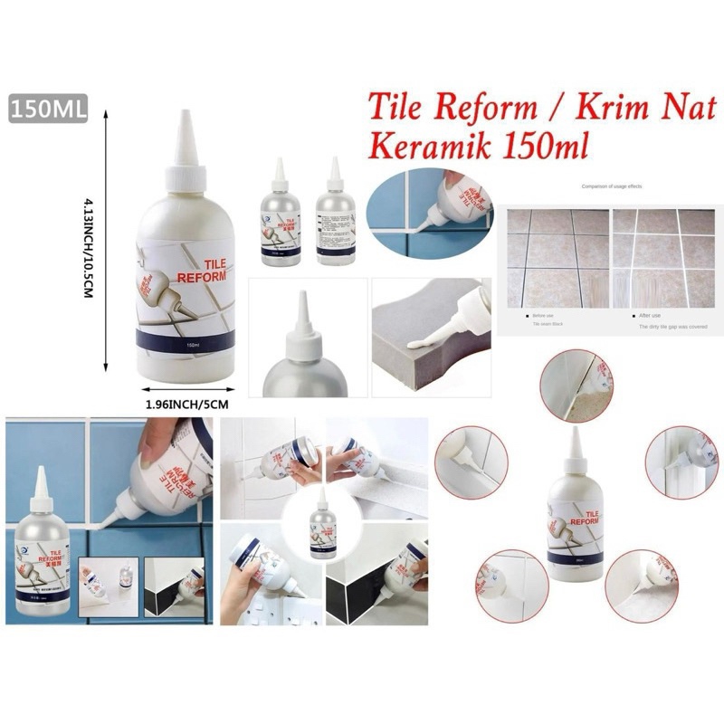 Lem Nat Keramik Kamar Mandi Waterproof 150 Ml