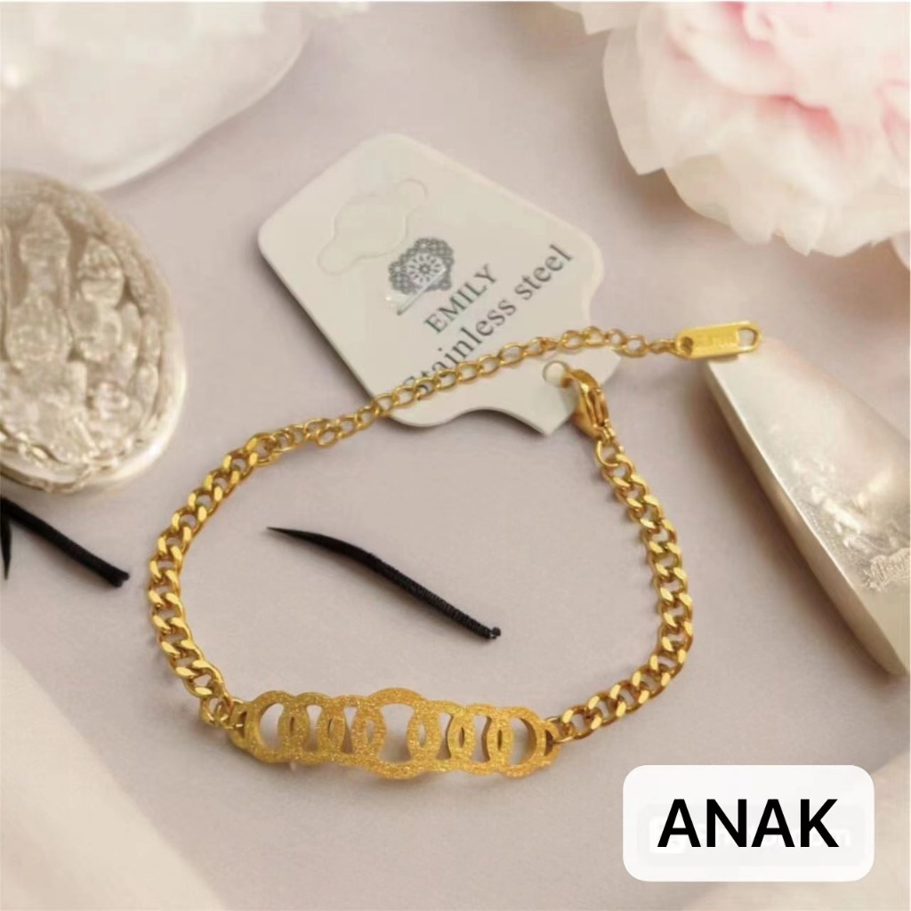 Gelang Audi tangan Titanium anak-anak