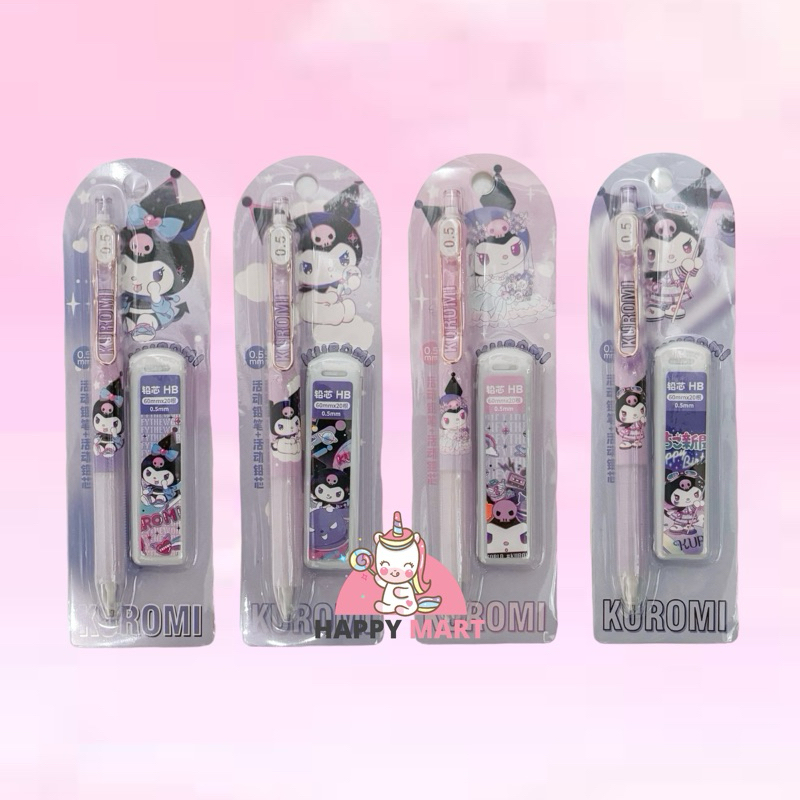 

Pensil mekanik set isi pensil kuromi series