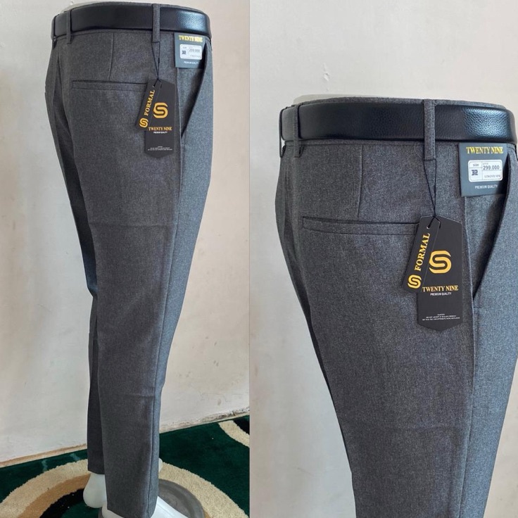 CELANA PANJANG BAHAN CELANA PANJANG KANTOR CELANA PANJANG SLIMFIT PRIA