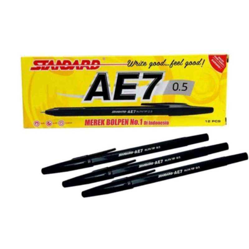 

PENA STANDART AE7 HITAM 0.5