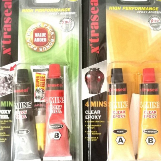 

Terbatas Lem EpoxyLem ResinLem 4menit warna GreyClear setara Dextone Epoxy