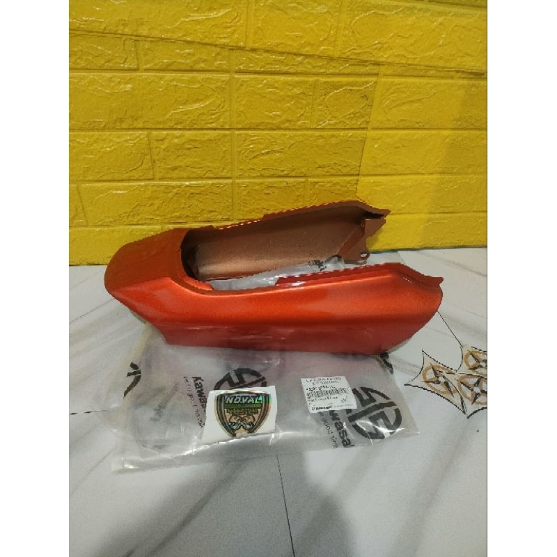 COVER BODY BELAKANG NINJA R SS ORANGE ORIGINAL
