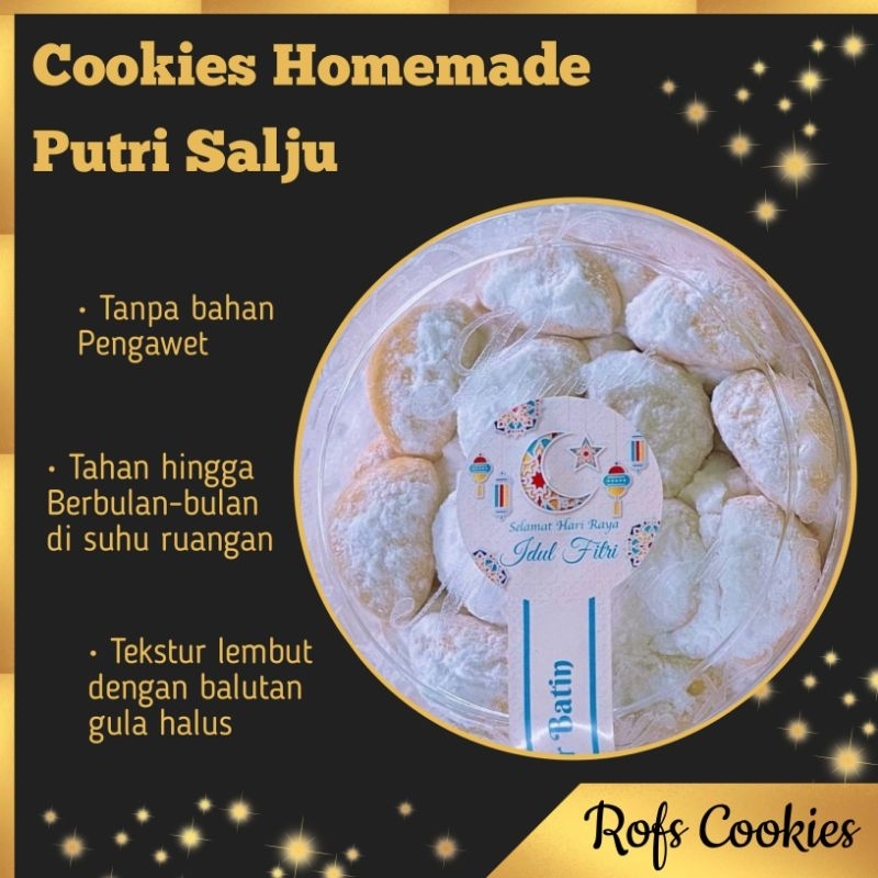 

Kue Putri Salju 500 gram | Kue Kering Khas Hari Raya