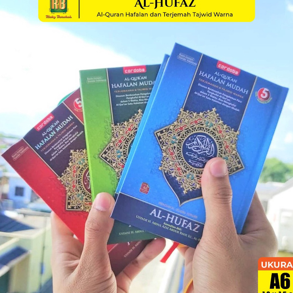 1x15cm Al Quran Hafalan Cordoba Kecil  AlQuran Al Hufaz A6  Al Quran Hufaz A6Kecil