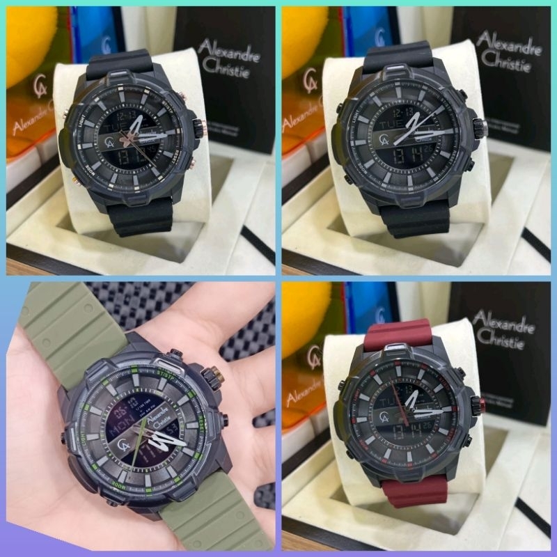 Jam Tangan Pria Alexandre Christie Ac 9375 / Ac9375 Original Include box