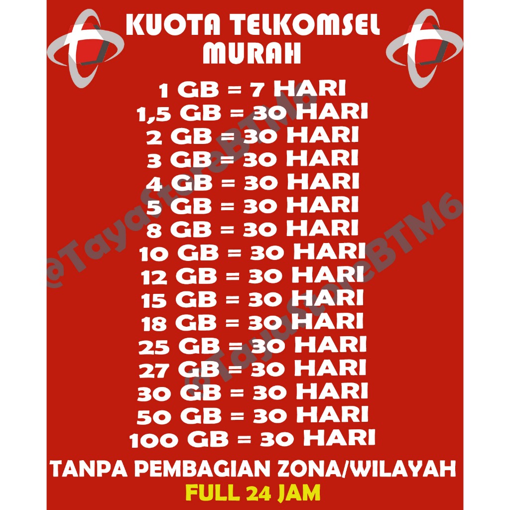 PAKET DATA TELKOMSEL FLASH PROMO