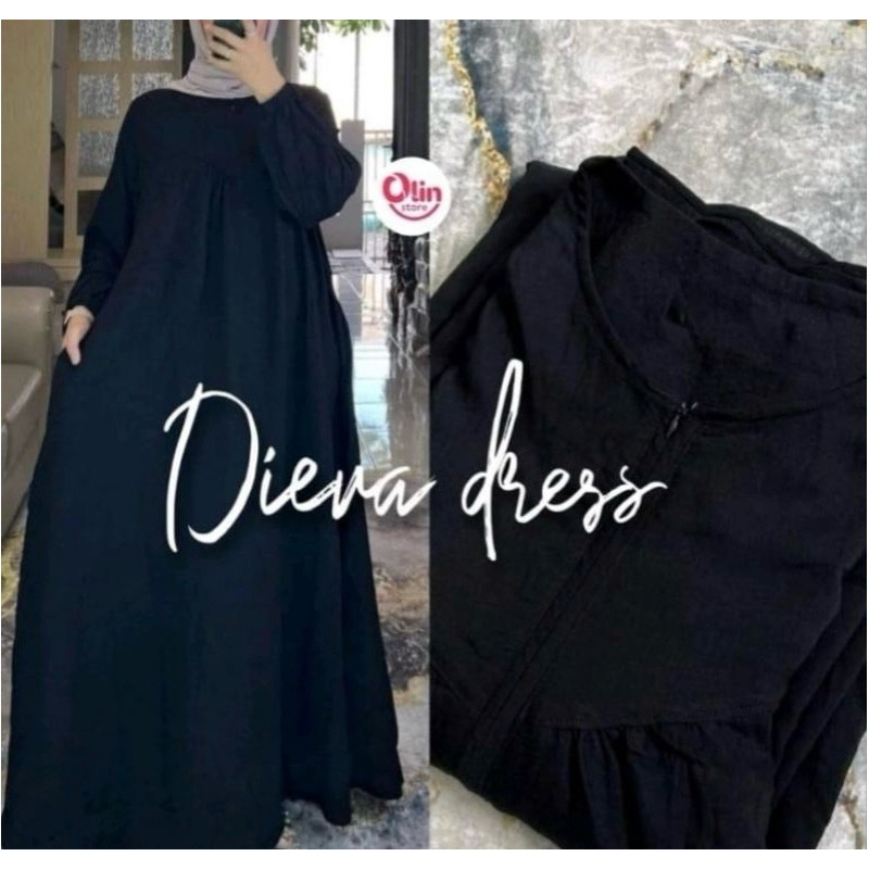 GAMIS DIERA -DIERA CRINGKLE AIR FLOW //GAMIS MUSLIM WANITA //gamis terbaru //gamis lebaran