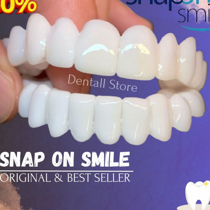 Promo TERLARISGIGI PALSU Snap On Smile  Venner Gigi Palsu 1 ORIGINAL