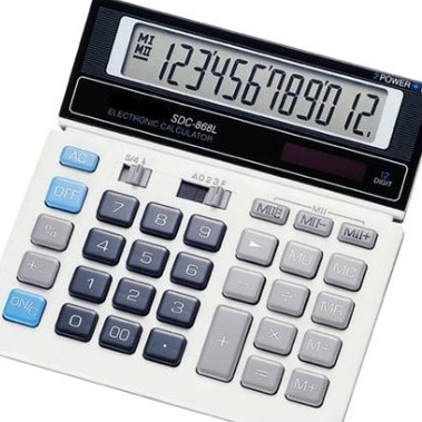 

Promo Kalkulator Calculator SDC 868L 12Digit