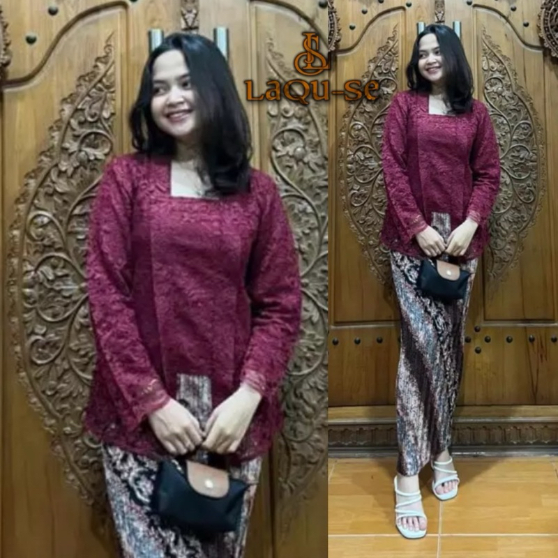Set Kebaya Kutubaru Stelan Kebaya Model Kutubaru Kebaya Wisuda Stelan Kebaya Model Kutubaru Baju Pes