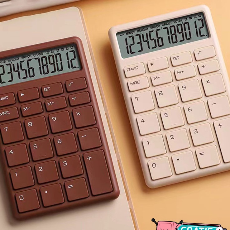 

FG2 Kalkulator 12 digits aesthetic Calculator simple electronic