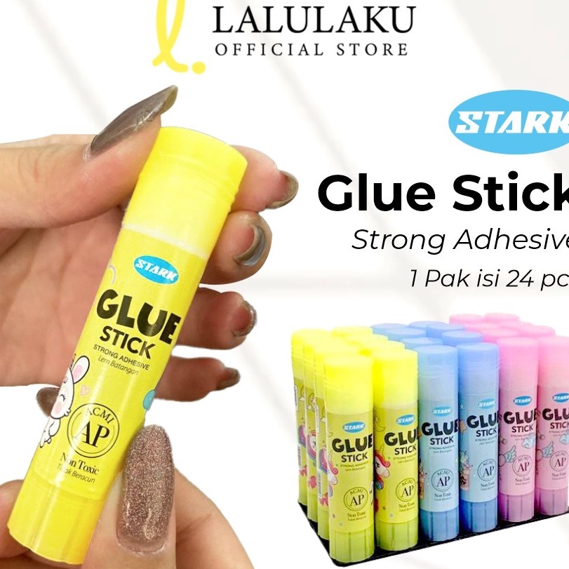 

Promo LEM STIK KECIL GLUE STICK FANCY LEM MURAH FANCY LEM KERTAS NON TOXIC ISI 24 PCS