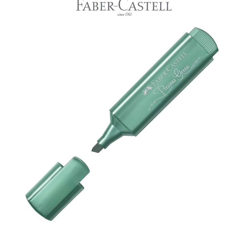 

Terbatas FaberCastell Textliner 46 Metallic Precious Green