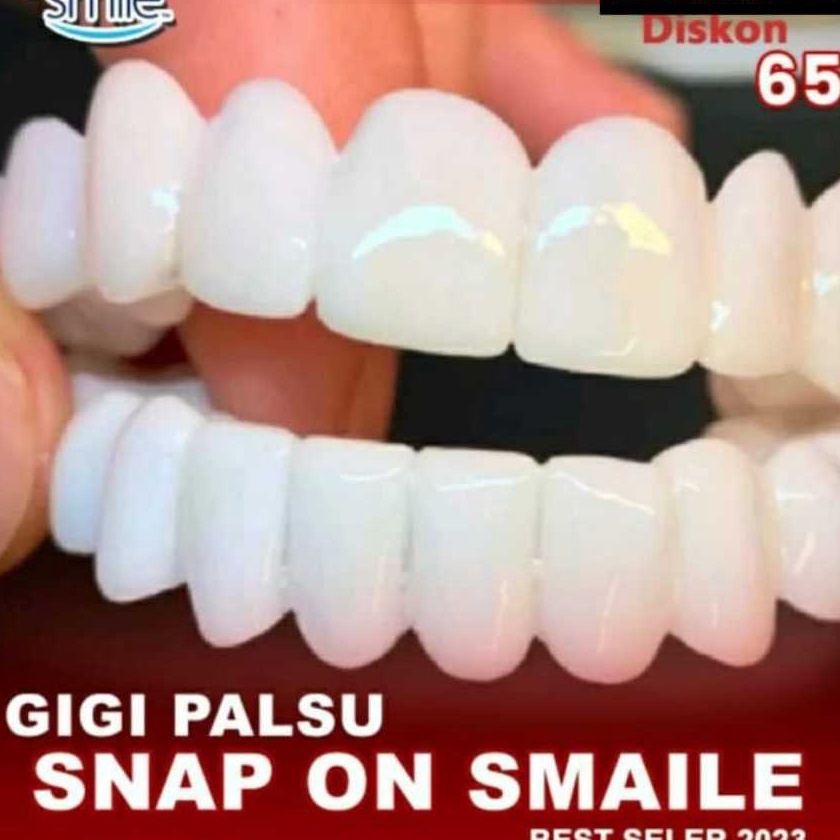 Extra Snap On Smile Gigi Palsu 1 Original Asli Gigi Palsu  Gigi Palsu Silikon