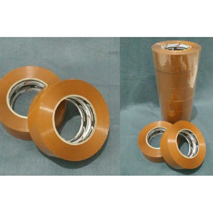 

Tawaran Lakban 2 Inch Jumbo Cokelat 275 yard x 45 mm x 45 micron