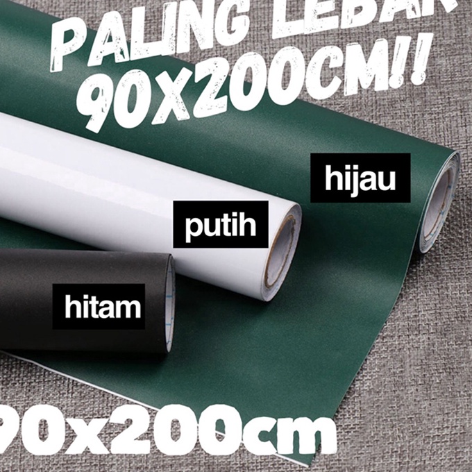 

HJ6 Stiker Papan tulis Whiteboard Blackboard Spidol Kapur tempel hitam putih hijau 45 x 2 CM 9 X 2 CM