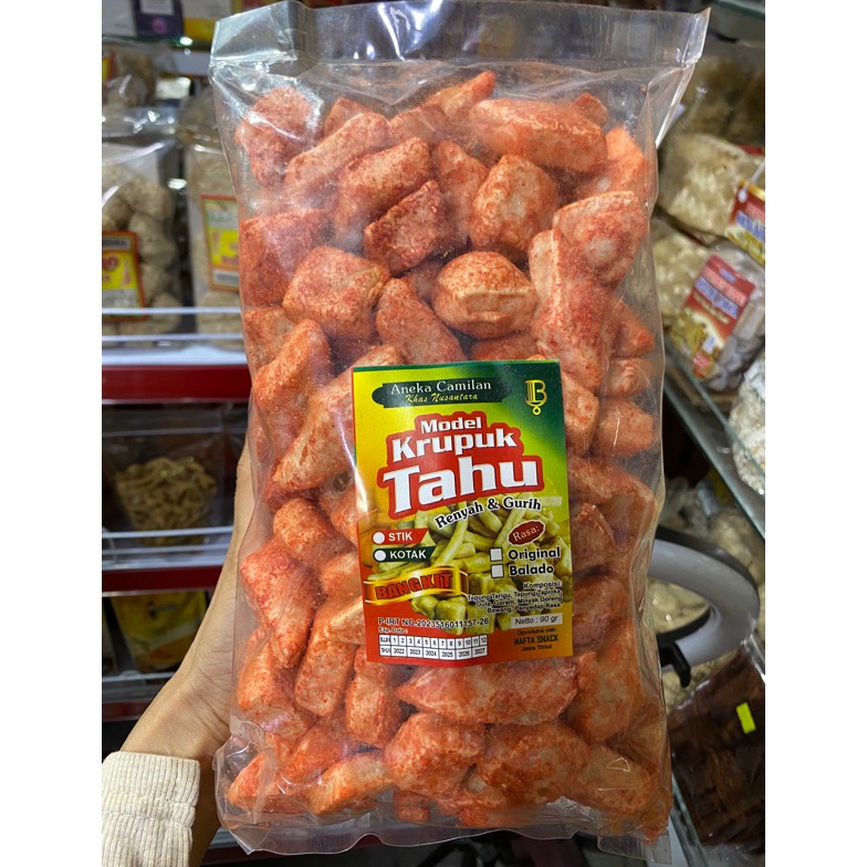 DISCOUNT KRUPUK TAHU BALADO KERUPUK TAHU BALADO KOTAK