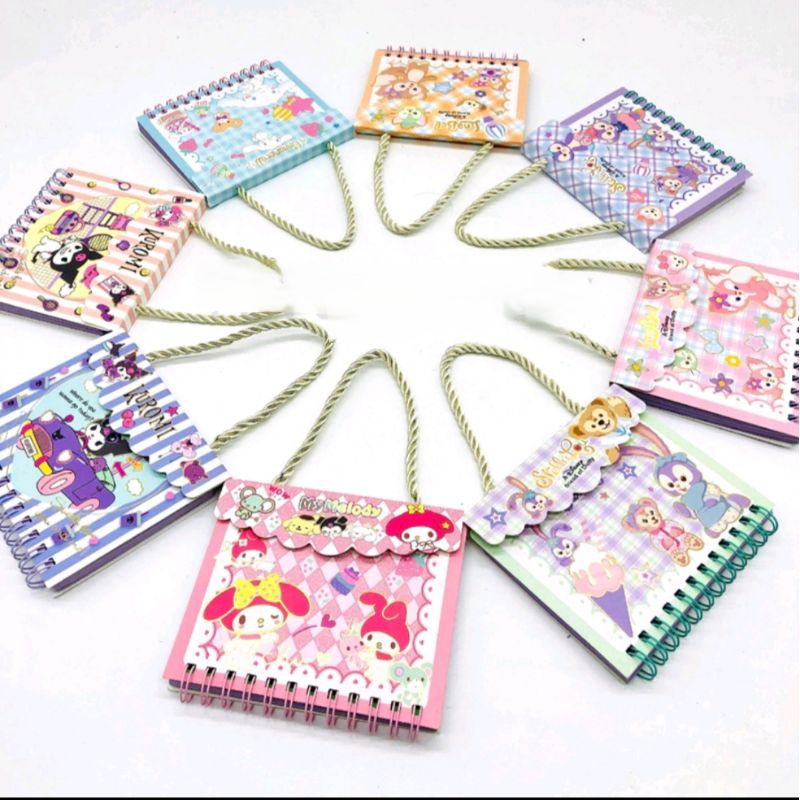 

notebook || diary kuromi sp tali || spiral 90x113