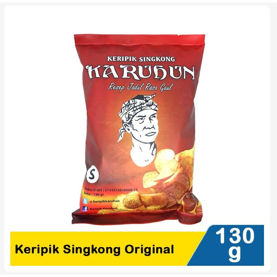 

Karuhun Keripik Singkong Original 130 gr