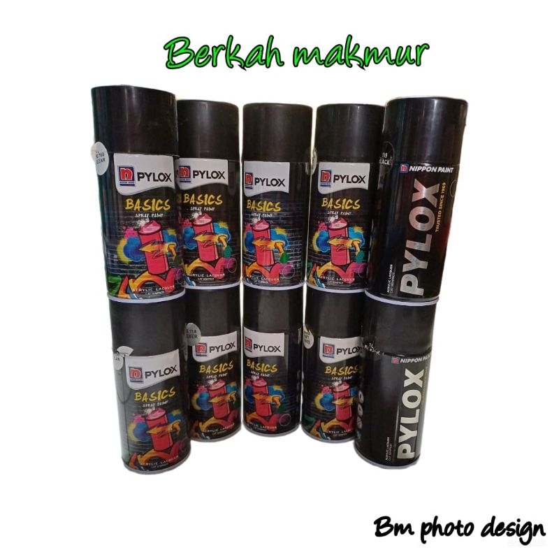 Nippon pylox basic 300cc/Cat pylox ( Putih,Biru,silver,matt Putih,clear,Black,)