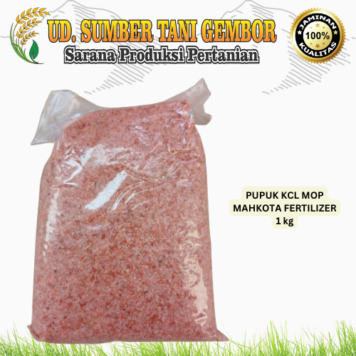 PUPUK KCL MOP MAHKOTA FERTILIZER PER KG