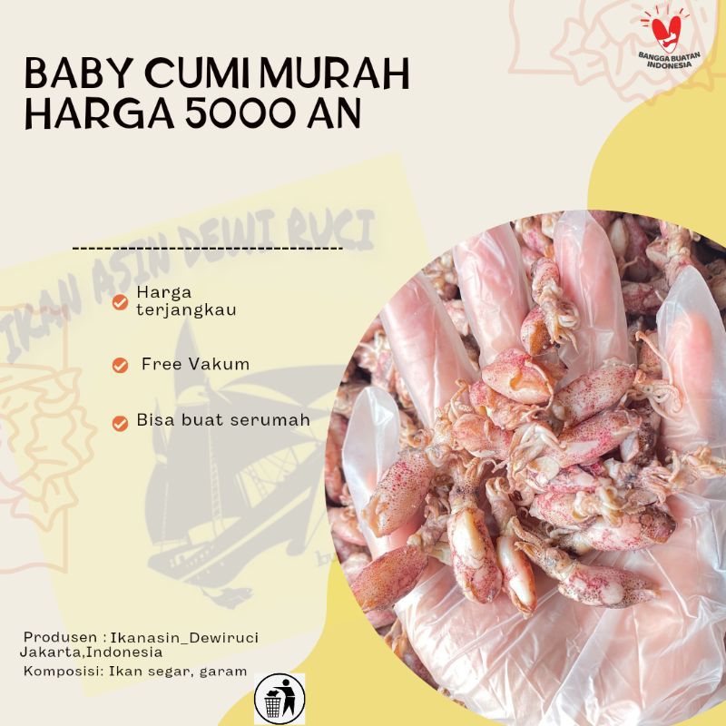 

Cumi murah | baby cumi | bebi cumi | cumi asin