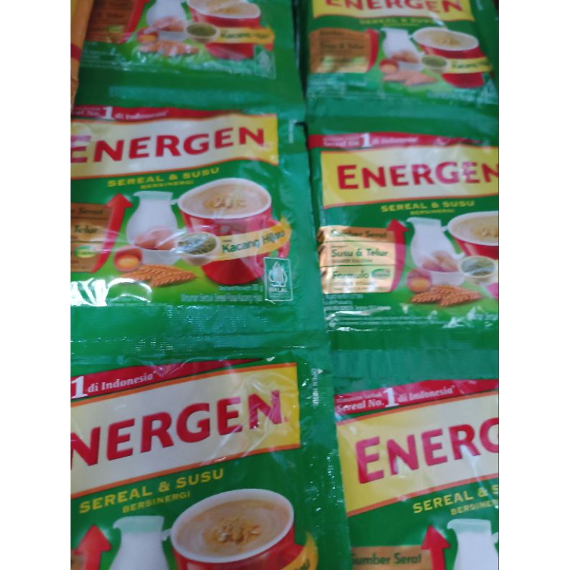 

ENERGEN RASA KACANG HIJAU 1 RENCENG