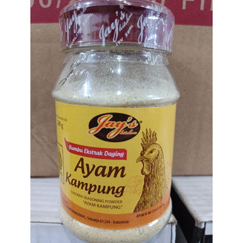 

bumbu eskrak daging ayam kampung merk jays 180g