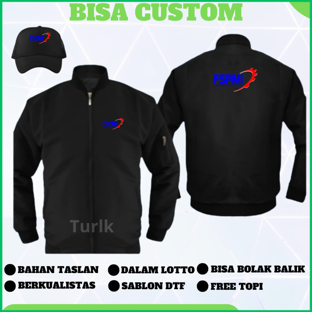 Jaket FSPMI Jaket Bomber FSPMI Custom