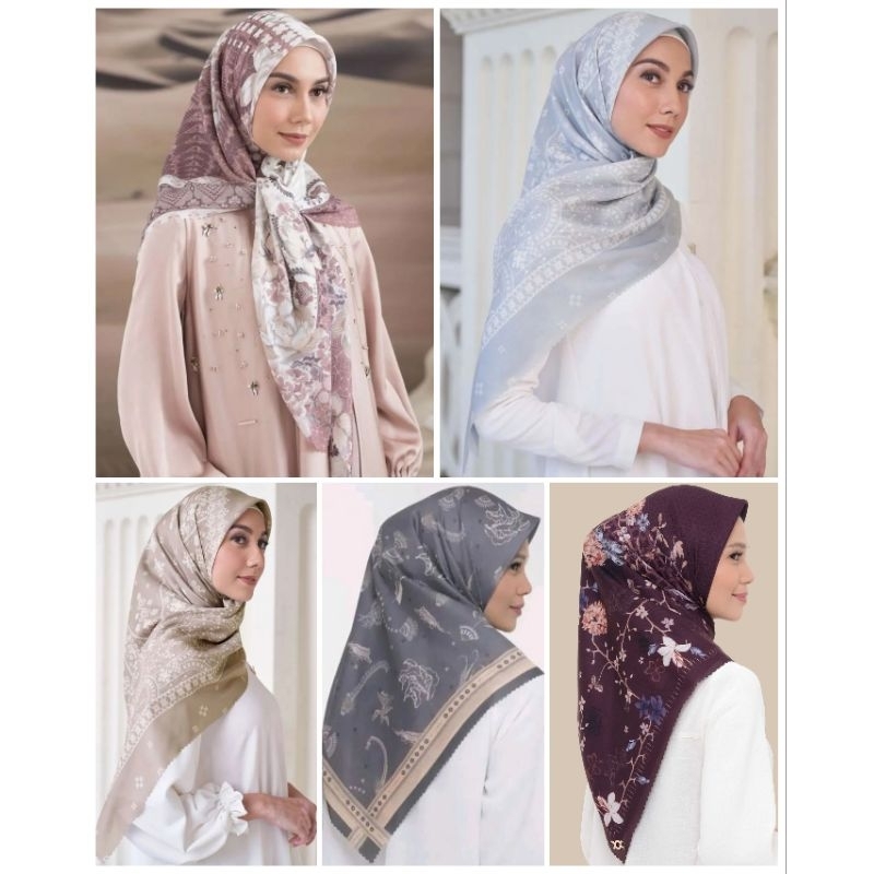 SALE KALA MAHARANI MASHRABIYA SAVANNA SCARF WEARING KLAMBY WK