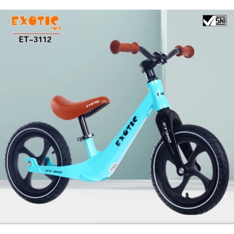 push bike / balance bike exotic 3112 magnesium alloy ban pompa