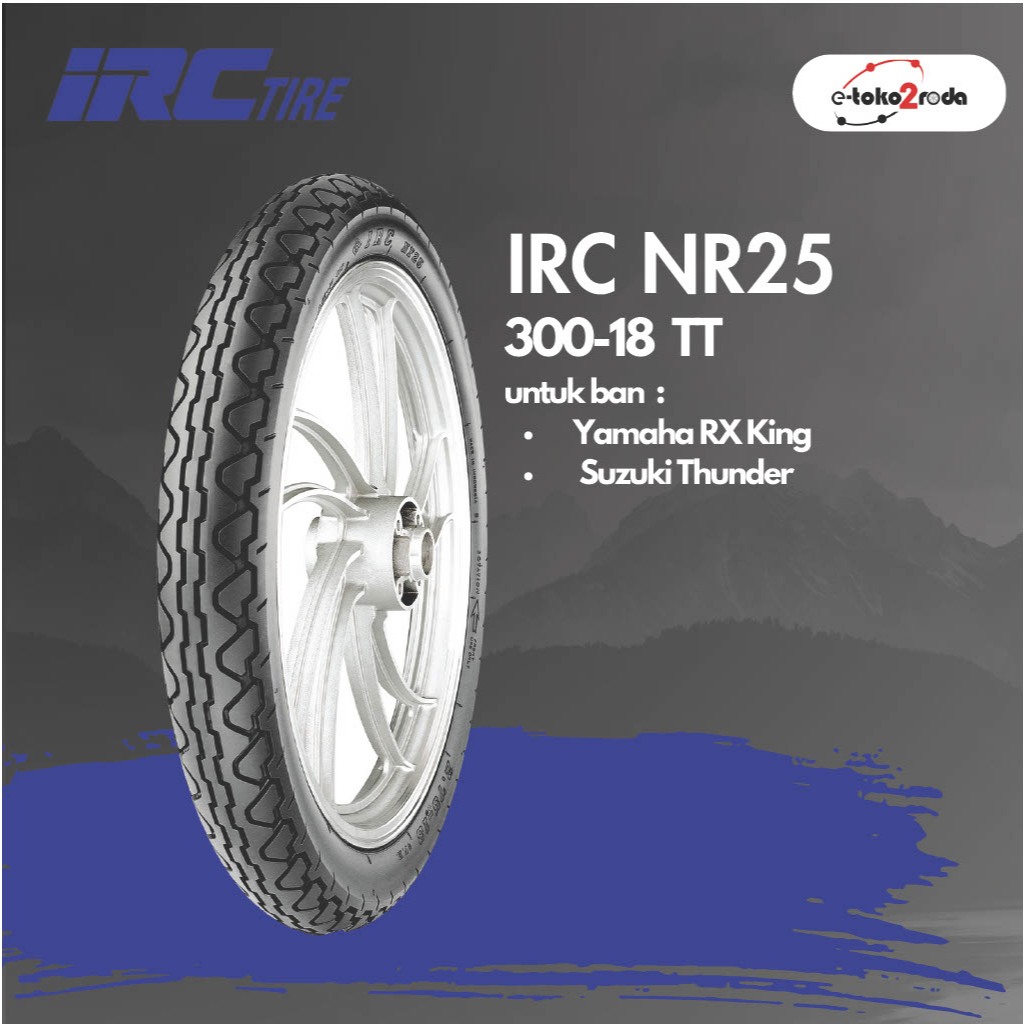 BAN IRC TUBETYPE NR25 300 RING 18