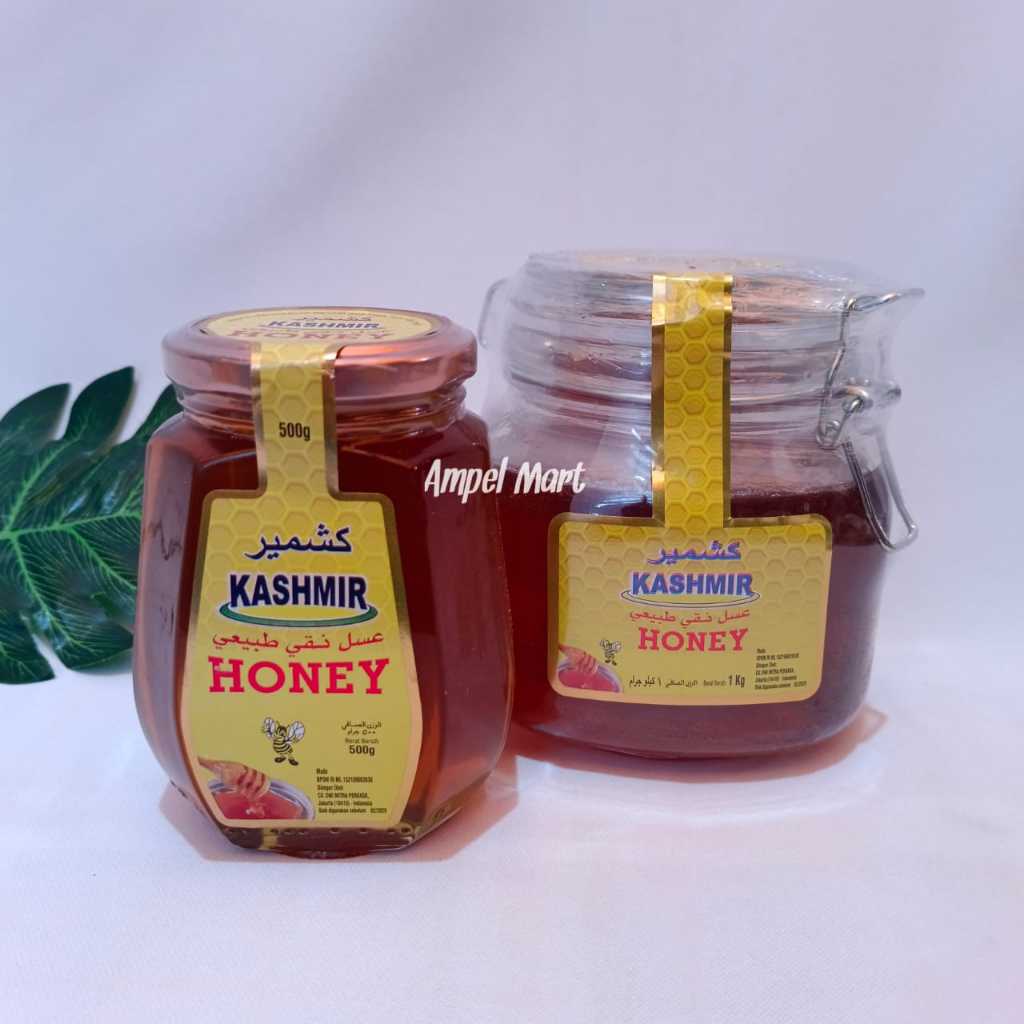 

Madu Kashmir 1kg PREMIUM Original Pure Natural Honey BERSEGEL RESMI Madu Murni Kashmir Madu Original