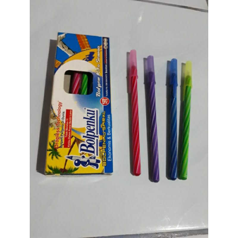 

Pulpen 1 kotak isi 12 pcs