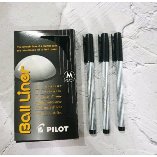 

Pena balliner hitam PILOT