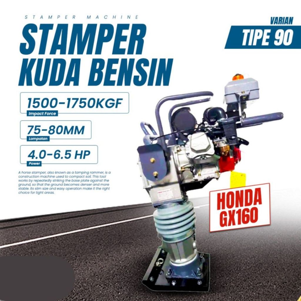 Mesin Stamper Kuda 90 HONDA GX160
