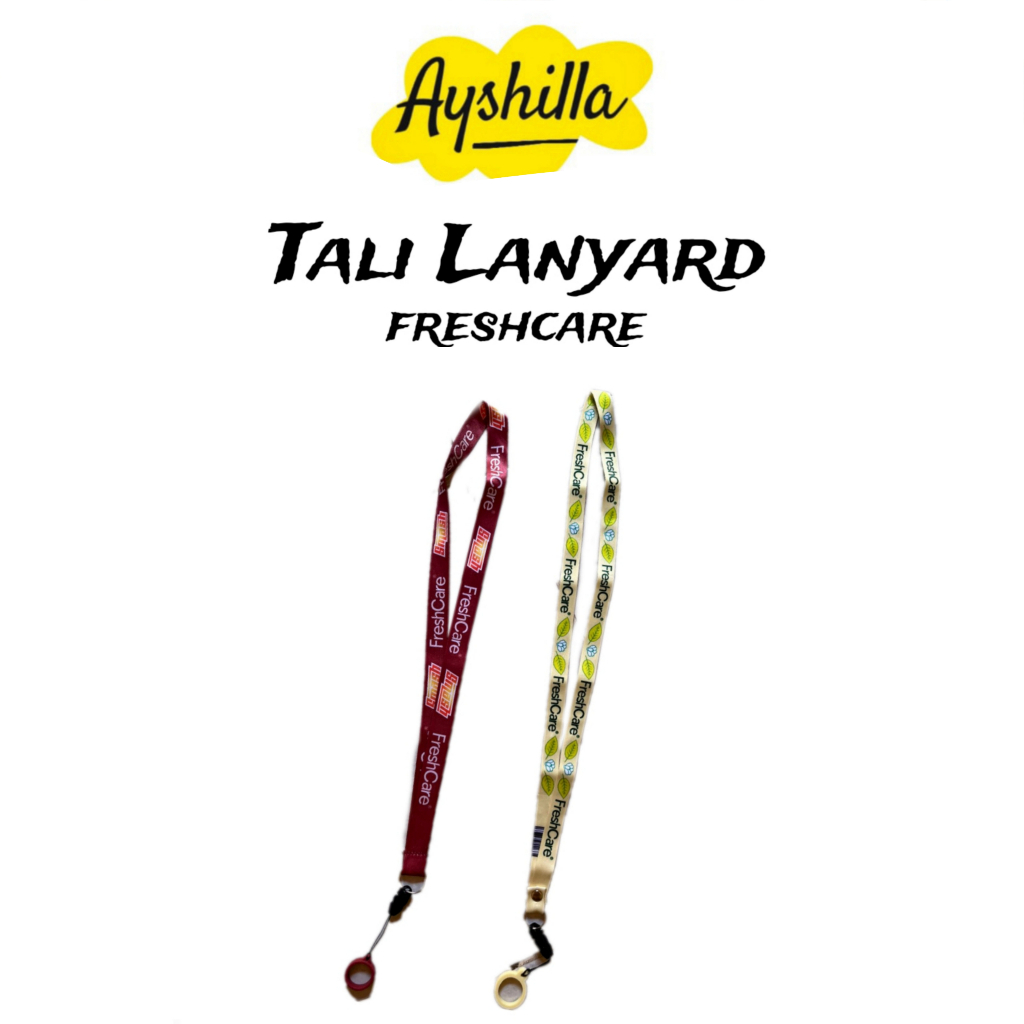 

Tali Lanyard FreshCare - Smash Merah & Matcha Hijau
