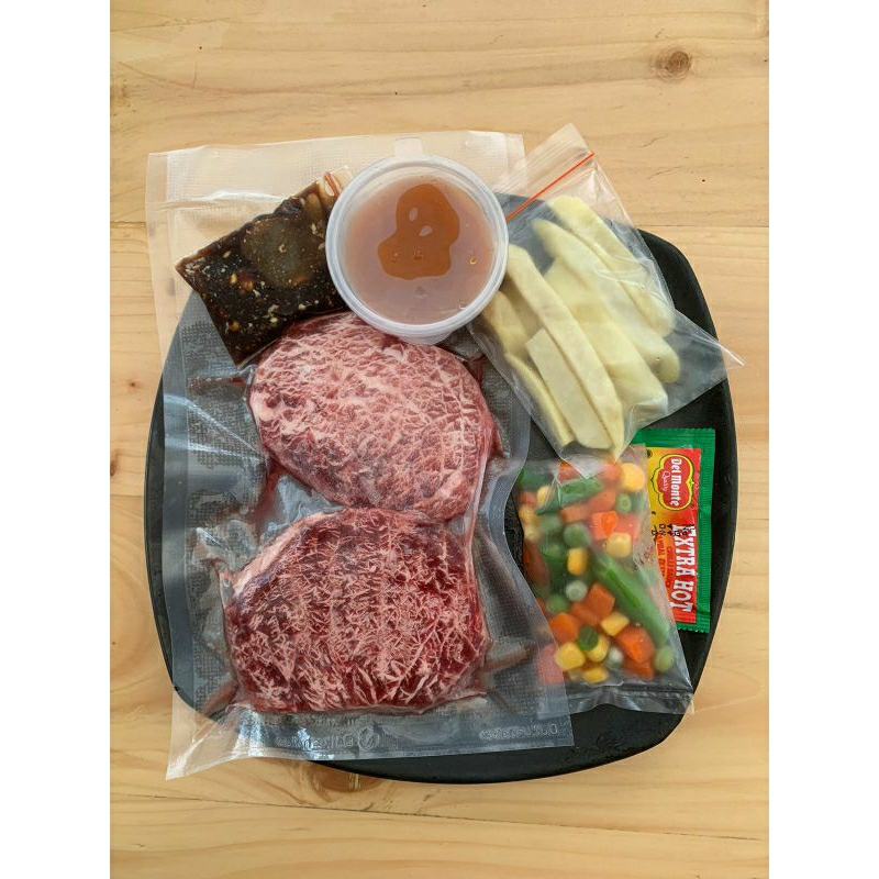 

Packet Steak Beef Tenderloin Barbeque