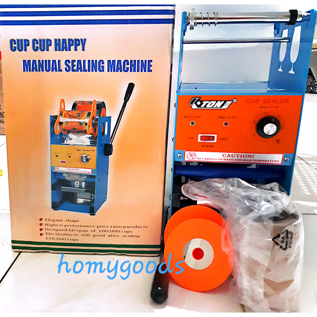 ETON Cup Sealer Manual ET D8 Aqua Gelas ORIGINAL