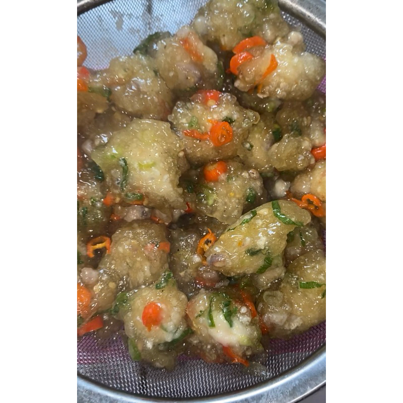 

Cirawit aci tulang rangu rawit (pedas)