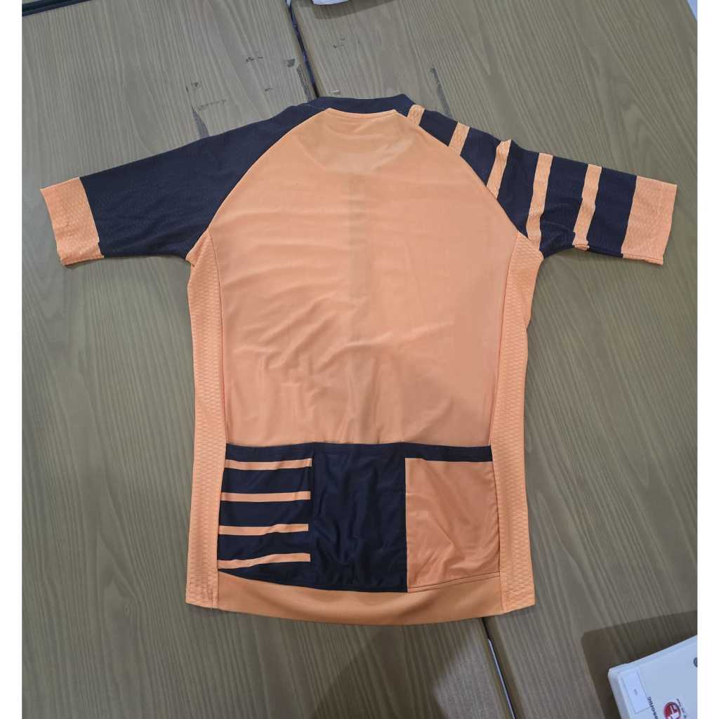 PRELOVED SNP Original Pria Wanita Jersey Sepeda Roadbike MTB Seli - Oranye XL